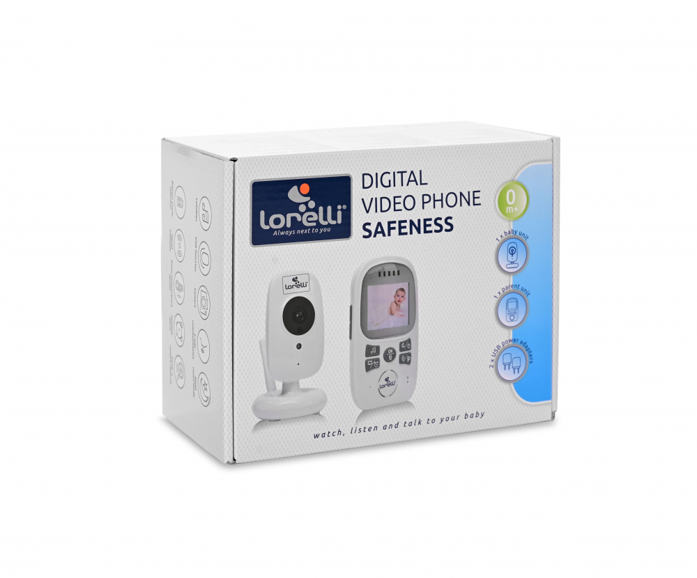 Camera supraveghere bebelusi audio video wireless Lorelli Safeness - 1 | YEO