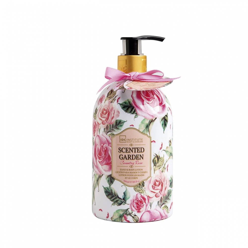 Lotiune pentru maini si corp Scented Garden Rose IDC Institute 40194 500 ml