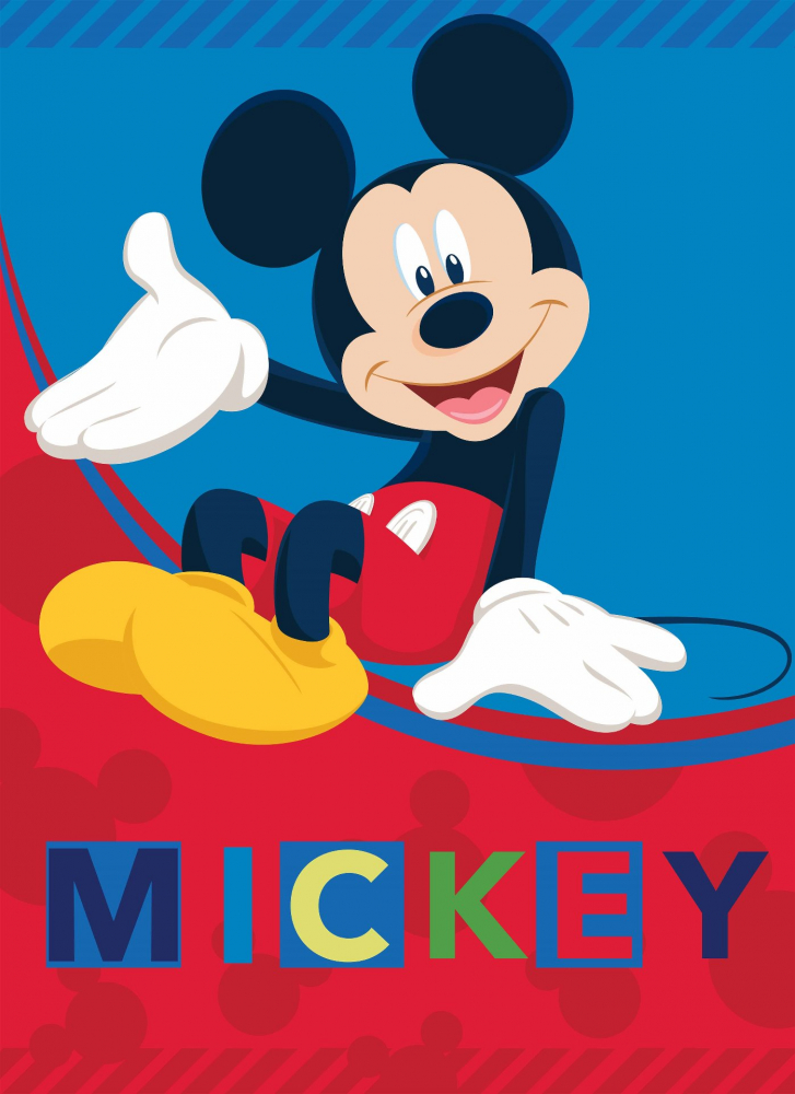 Patura Fleece Mickey Mouse Camera imagine noua responsabilitatesociala.ro
