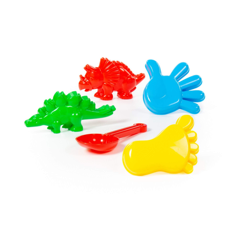 Set 5 piese forme pentru nisip polesie multicolor