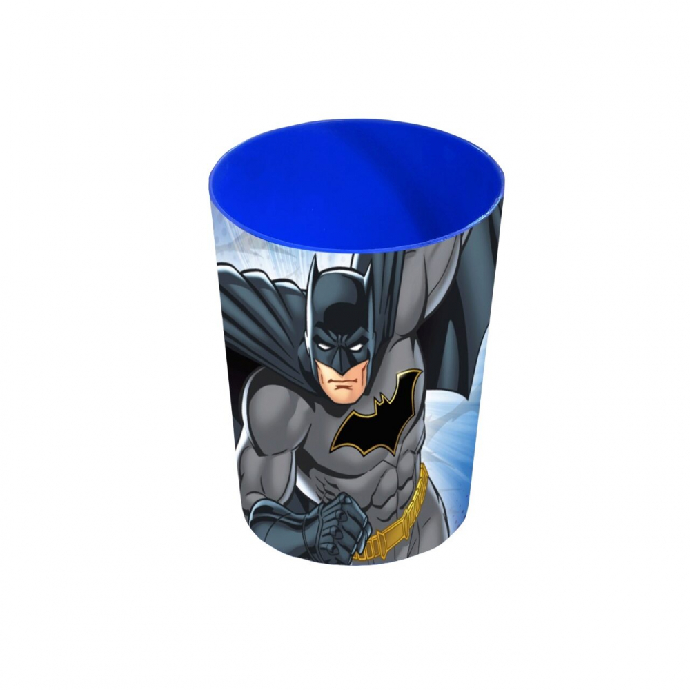 Poze Set ingrijire orala pentru calatorie, Batman, Periuta cu capac, pasta de dinti 75 ml, pahar si borseta, pentru baieti nichiduta.ro 