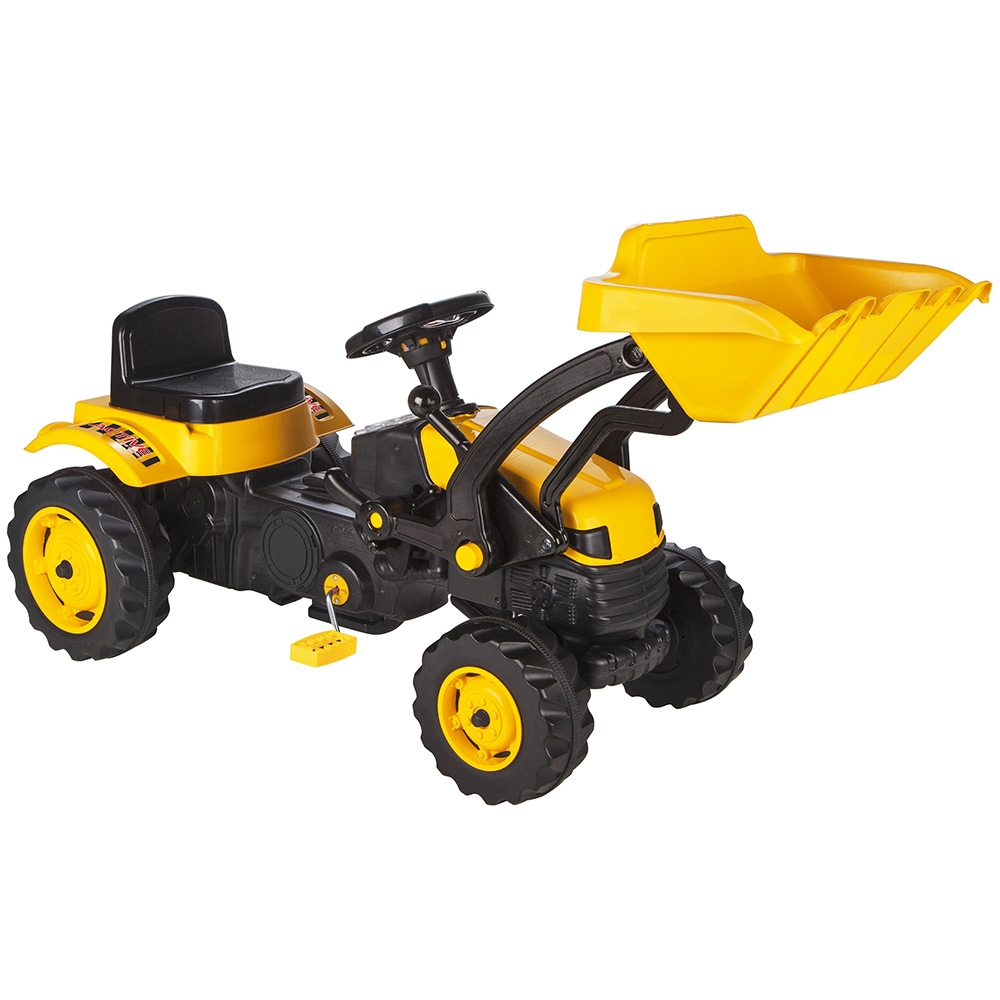 Tractor cu pedale Pilsan Active with Loader Yellow Active imagine noua responsabilitatesociala.ro