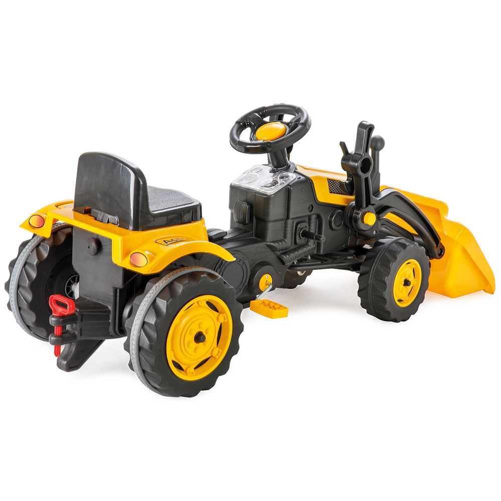 Tractor cu pedale Pilsan Active with Loader Yellow - 1