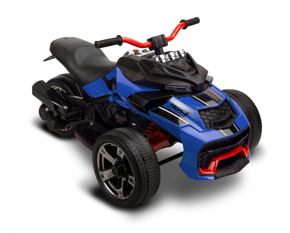 Trike electric Toyz Trice 12V Albastru 12V La Plimbare