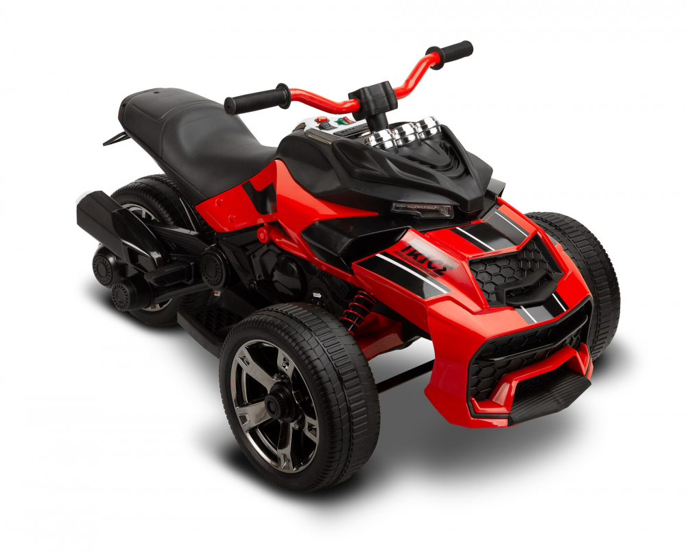 Trike electric Toyz Trice 12V Rosu - 0