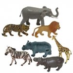 Set de 7 figurine Miniland Animale salbatice
