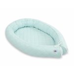 Babynest 2 in 1 si protectie laterala patut Mint color
