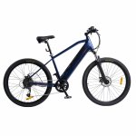 Bicicleta electrica MTB E-Bike roti 27.5 inch Carpat C27176E culoare albastru/rosu