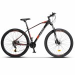 Bicicleta hidraulica MTB-HT Carpat C2989H 29 inch negru/rosu