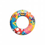 Colac gonflabil pentru inot cu desene pentru copii 3-6 ani Bestway 36013 56 cm multicolor