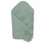 Paturica de infasat nou-nascut cu funda Pastel Green