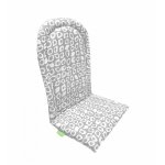 Pernuta pentru scaunul de masa Chair Cushion Grey Square