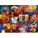 Puzzle 1000 piese Eurographics Chinese Calendar