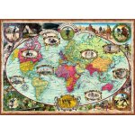 Puzzle Ravensburger Harta Lumii 1000 piese