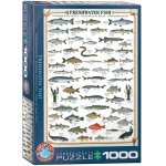 Puzzle Eurographics Susswasserfische 1000 piese
