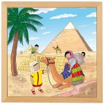 Puzzle Educo Minunile Lumii Piramide 81 piese