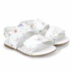 Sandale Fete Bibi Baby Birk albe-floral 29 EU