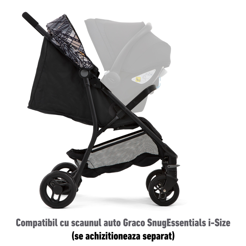 Carucior Graco Breaze Lite 2 Couture Graphite - 3 | YEO