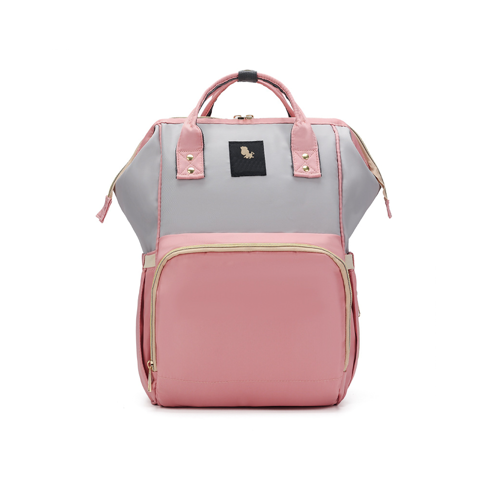 Geanta pentru mamici Bebumi tip rucsac D Light pink - 1