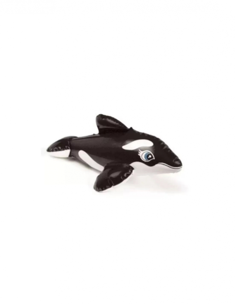 Jucarie gonflabila pentru piscina sau cada Intex 58590 delfin neagru 30 cm