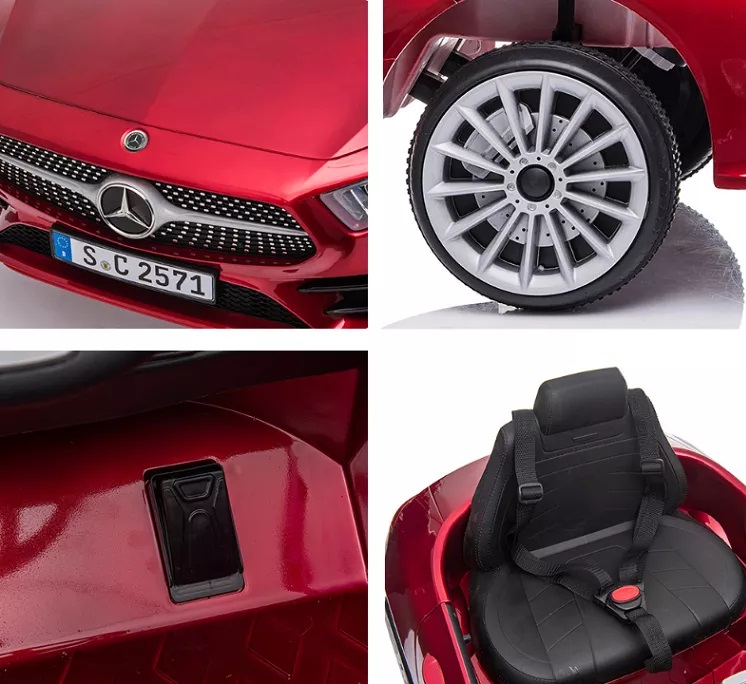 Masinuta electrica 12V Mercedes CLS350 Editie Limitata Paint Red - 4