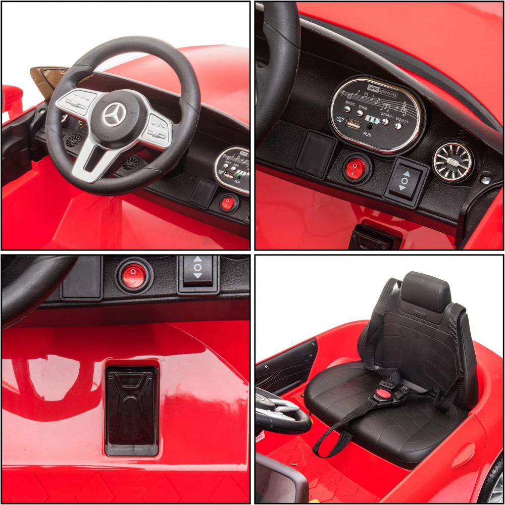 Masinuta electrica 12V Mercedes CLS350 Editie Limitata Paint Red - 9
