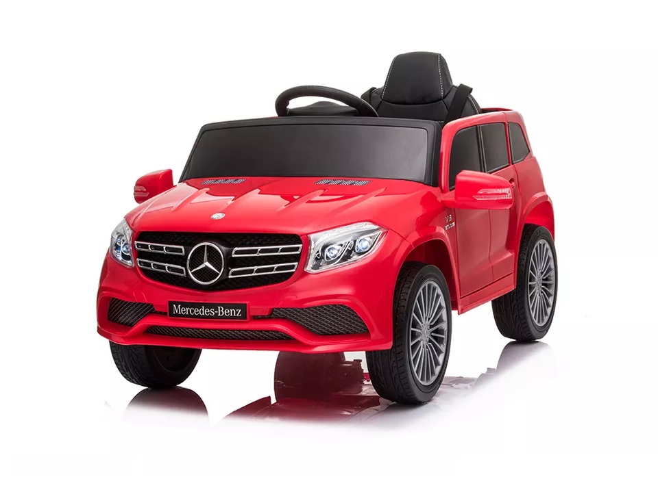 Masinuta electrica 12V Mercedes cu scaun din piele si roti EVA GL63 AMG Red 12V imagine noua responsabilitatesociala.ro