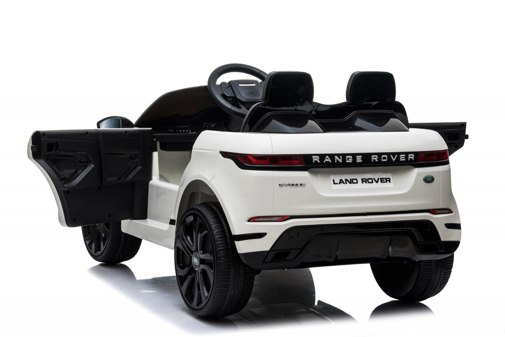 Masinuta electrica 12V cu roti EVA Range Rover Evogue White - 3