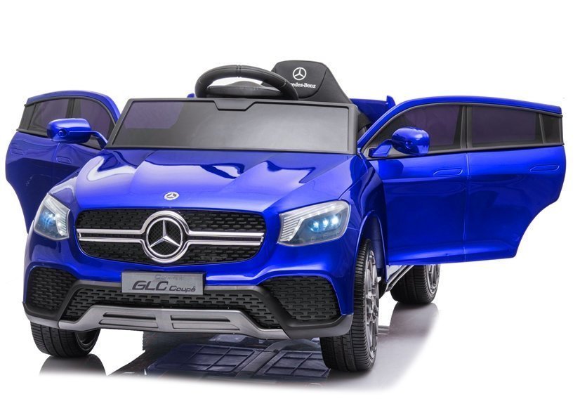 Masinuta electrica cu roti din cauciuc Mercedes-Benz GLC Coupe Paint Blue - 2