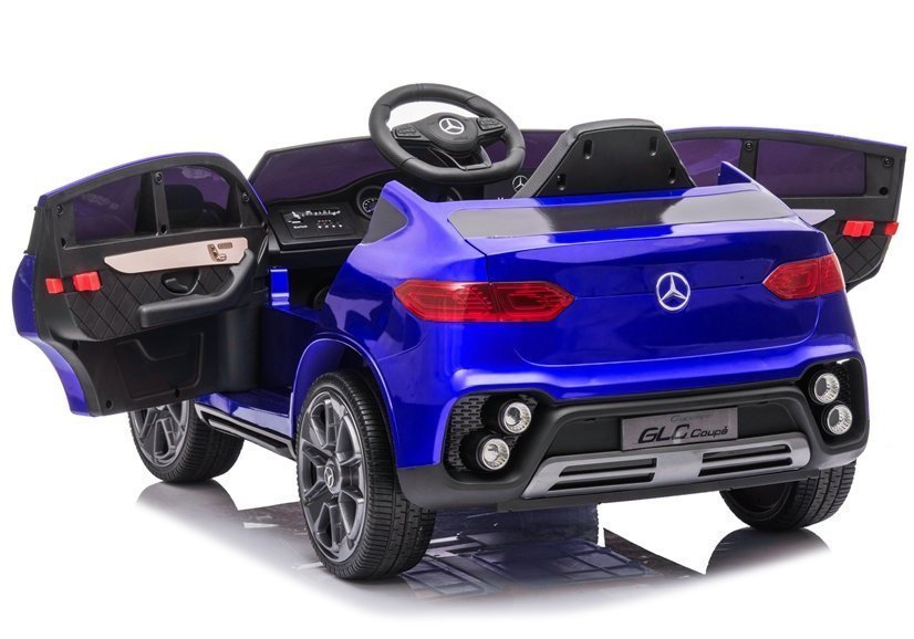Masinuta electrica cu roti din cauciuc Mercedes-Benz GLC Coupe Paint Blue - 4