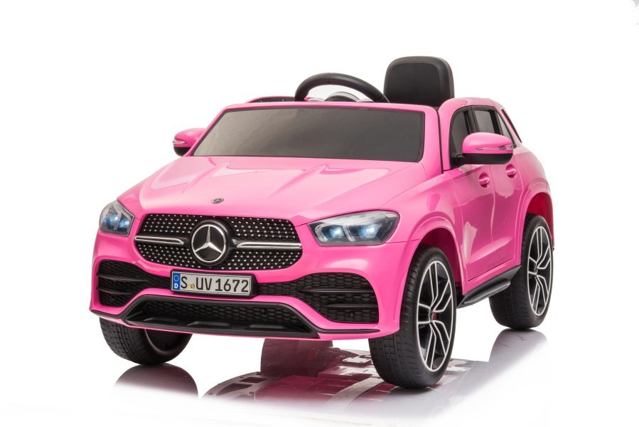 Masinuta electrica cu telecomanda Mercedes Benz GLE450 Pink - 3