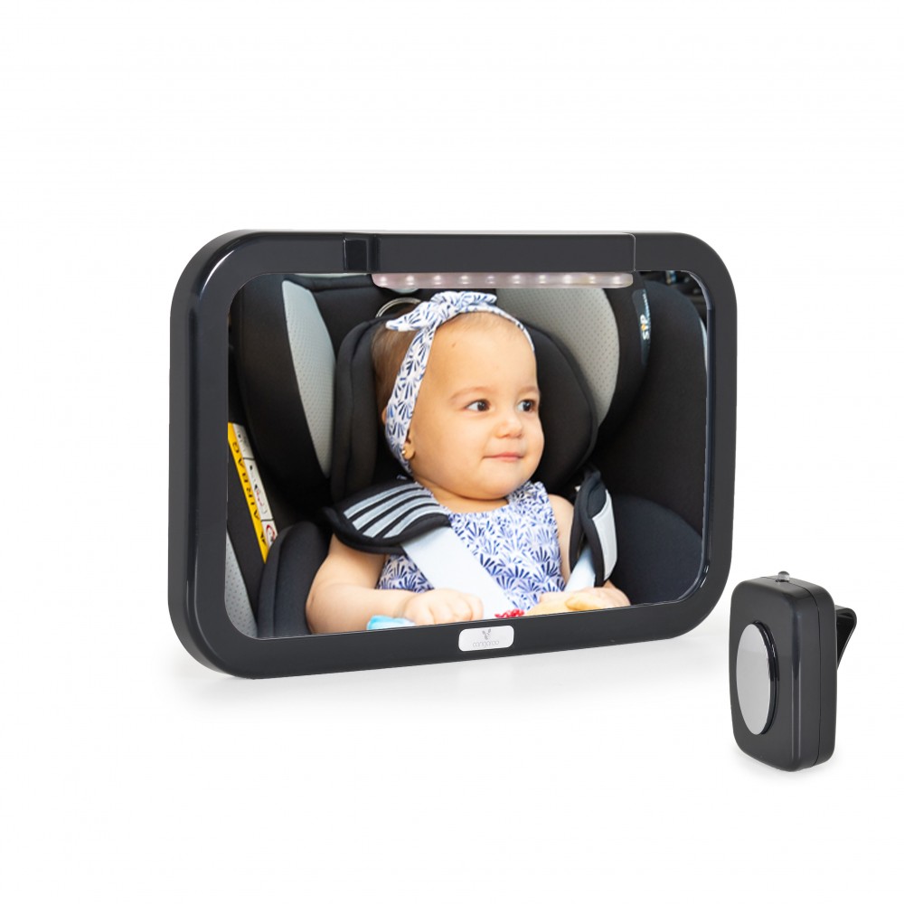 Oglinda auto retrovizoare Cangaroo cu lumina LED Baby car - 8