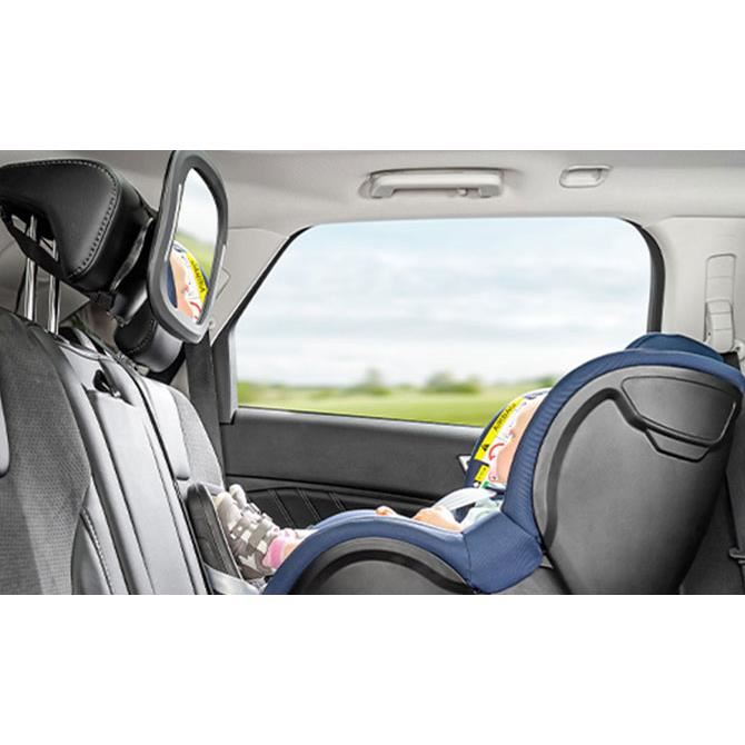 Oglinda de siguranta auto cu LED Reer BabyView pentru monitorizare bebelusi - 2