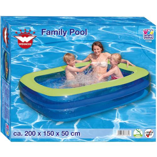 Piscina gonflabila Happy People Family Pool cu 2 inele 200 x 150 x 50 cm 150 imagine noua responsabilitatesociala.ro