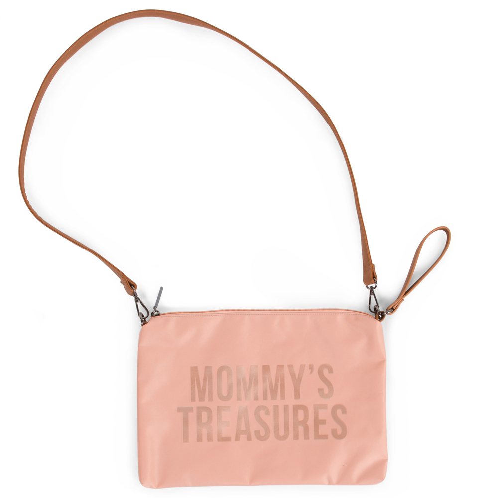 Poseta Childhome Mommy Clutch 33x23 cm roz - 1 | YEO