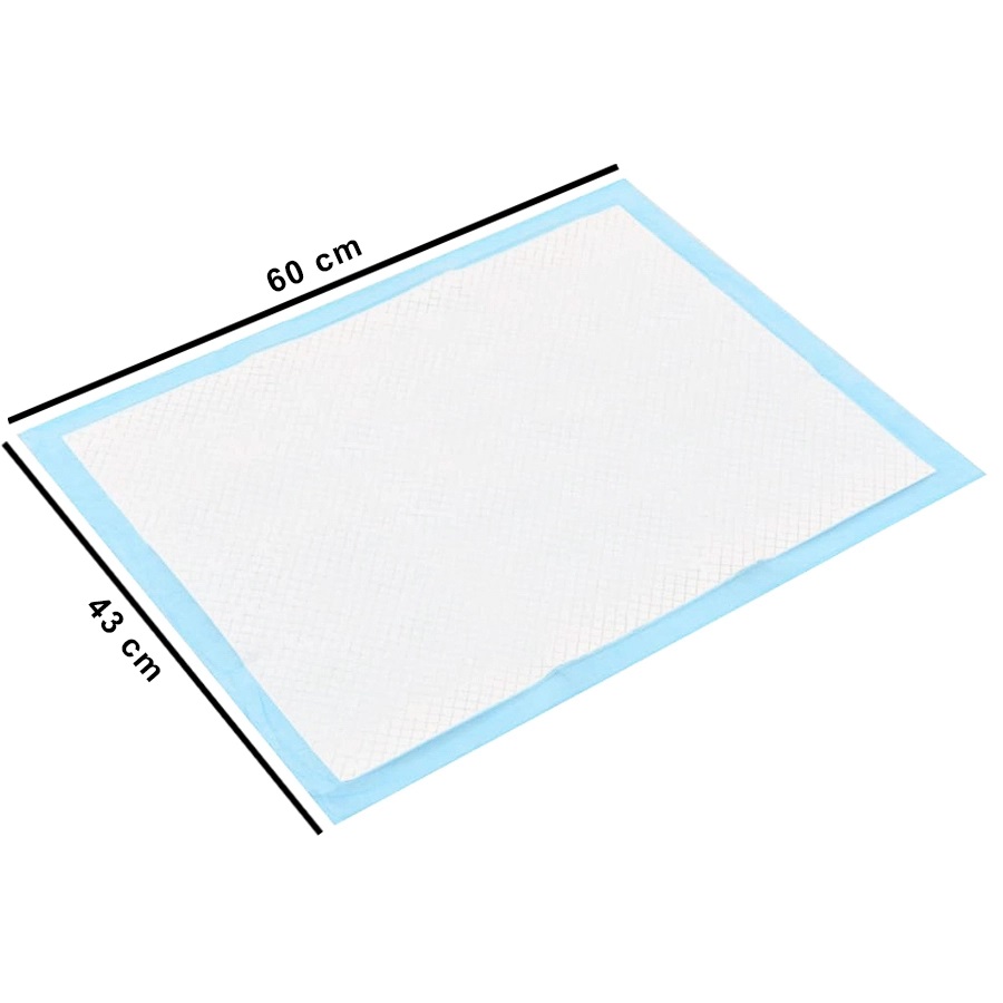 Set 25 aleze covorase absorbante de unica folosinta Velo protectii pentru pat 43x60 cm - 2 | YEO