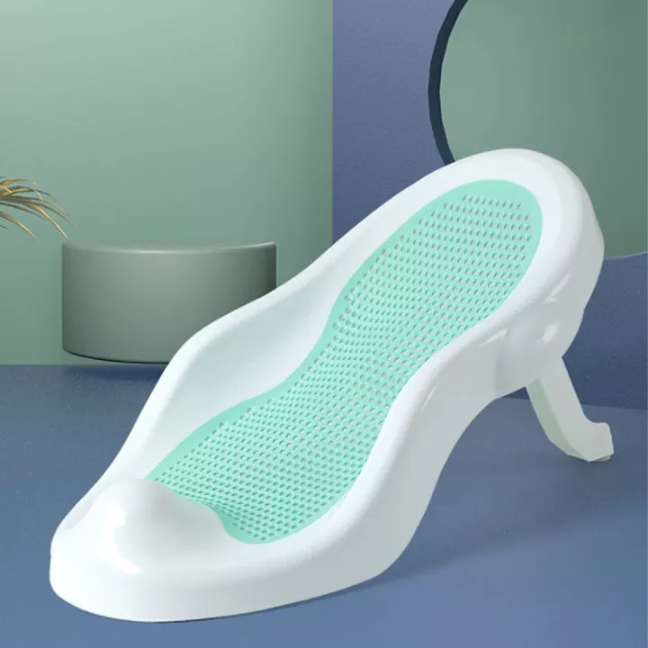 Suport de baie Little Mom pliabil Soft seat Green - 1 | YEO