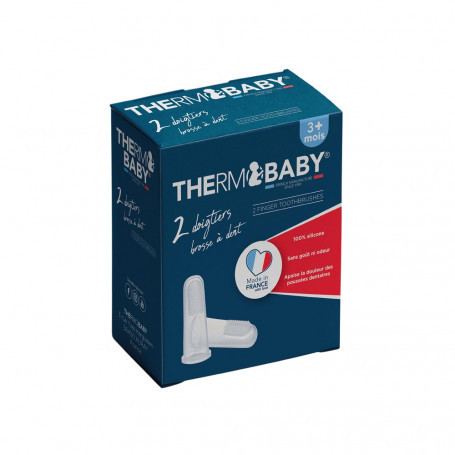 Thermobaby Set 2 periute dinti tip degetar - 1 | YEO