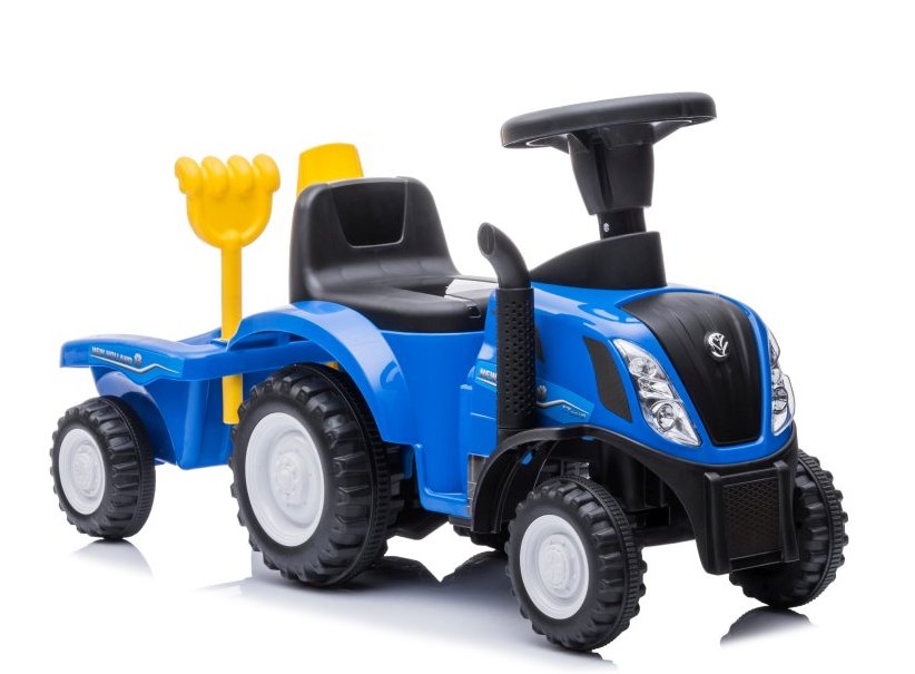 Tractor cu remorca sunete si lumini Blue Blue imagine 2022 protejamcopilaria.ro