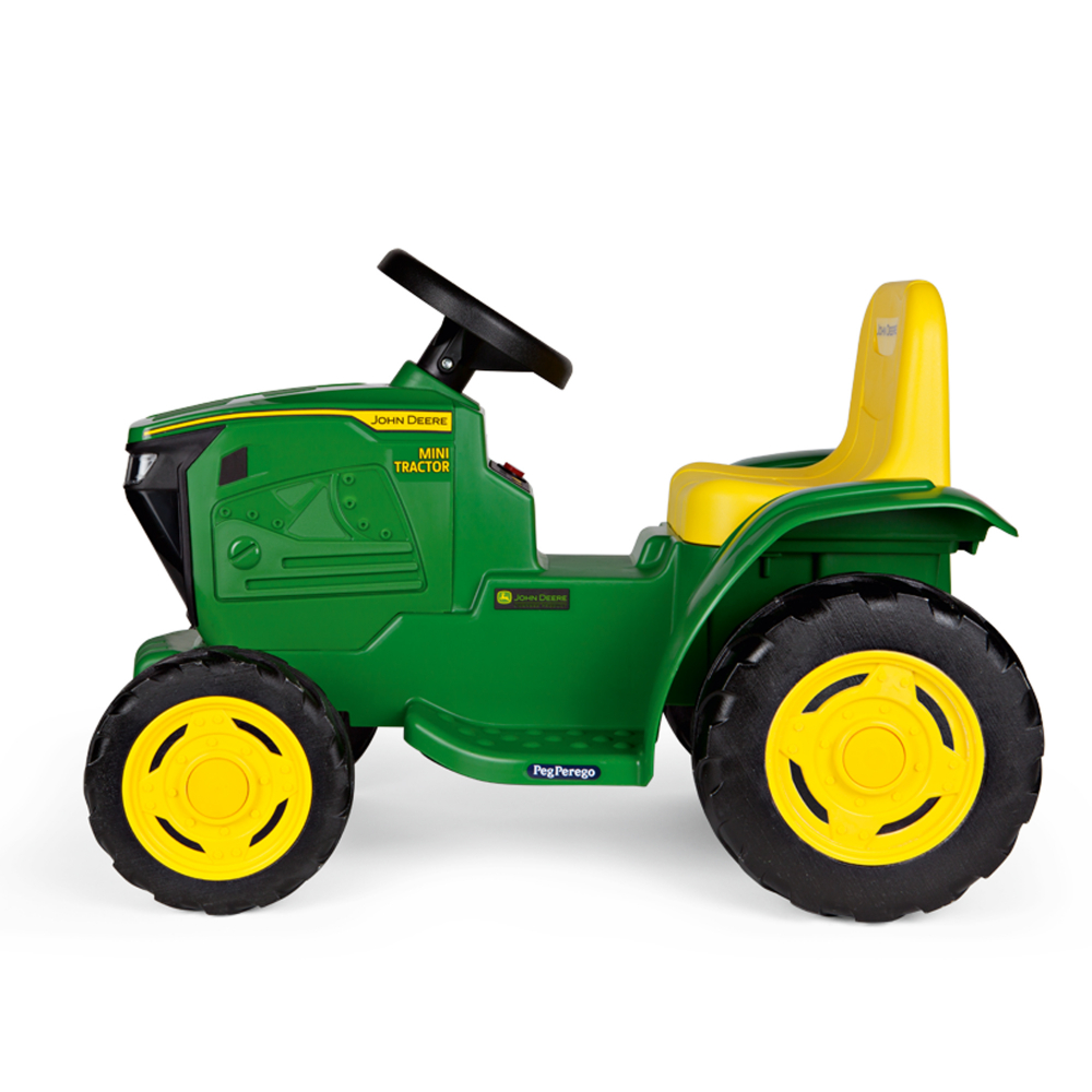 Tractor electric Peg Perego Mini JD John Deere 6V VerdeGalben - 1 | YEO