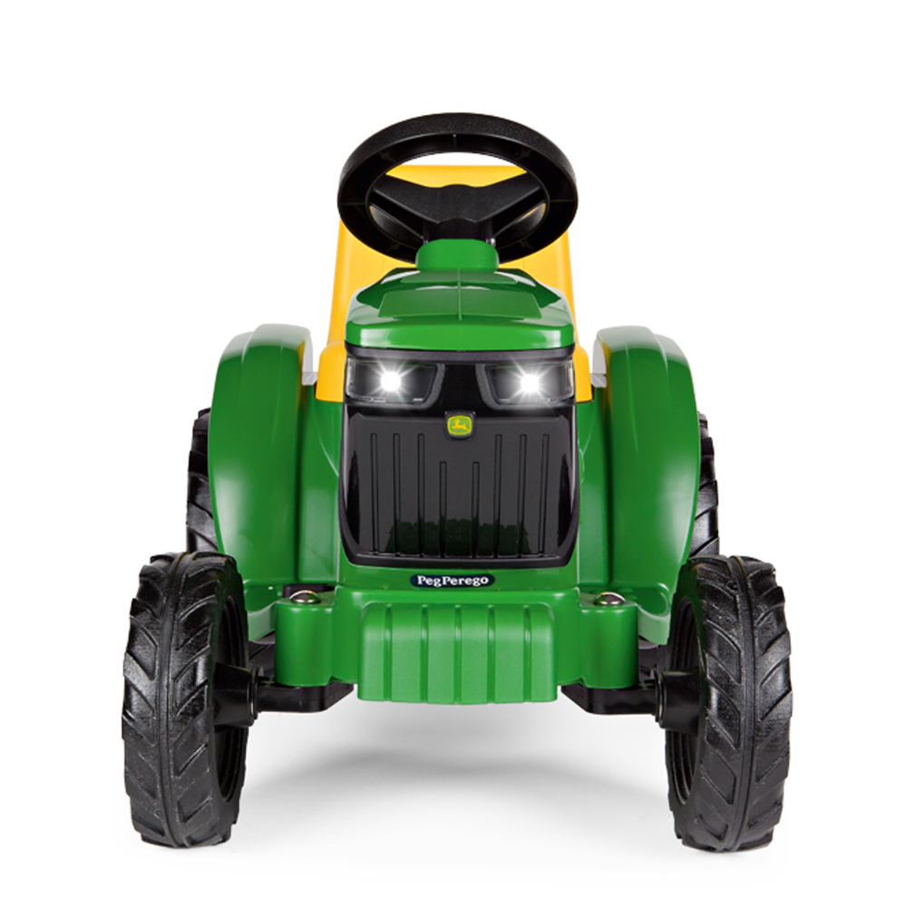 Tractor electric Peg Perego Mini JD John Deere 6V VerdeGalben - 3