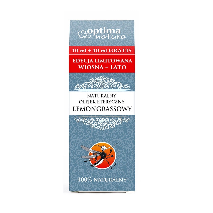 Ulei esential de Lemongrass Optima Natura 20 ml impotriva tantarilor - 1 | YEO