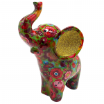 Pusculita decoratiune ceramica Elefantica Darcy 19 cm