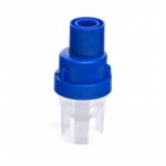 Pahar de nebulizare cu tehnologie Sidestream Philips Respironics disposable transparent/albastru