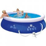 Piscina gonflabila cu pompa de apa Happy People Quick Up 360 x 76 cm