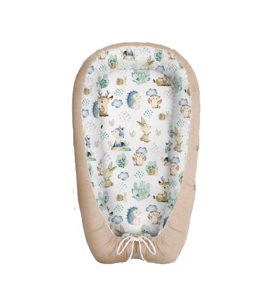 Baby Nest Klups Forest World C001 cu plapuma si perna - 1 | YEO