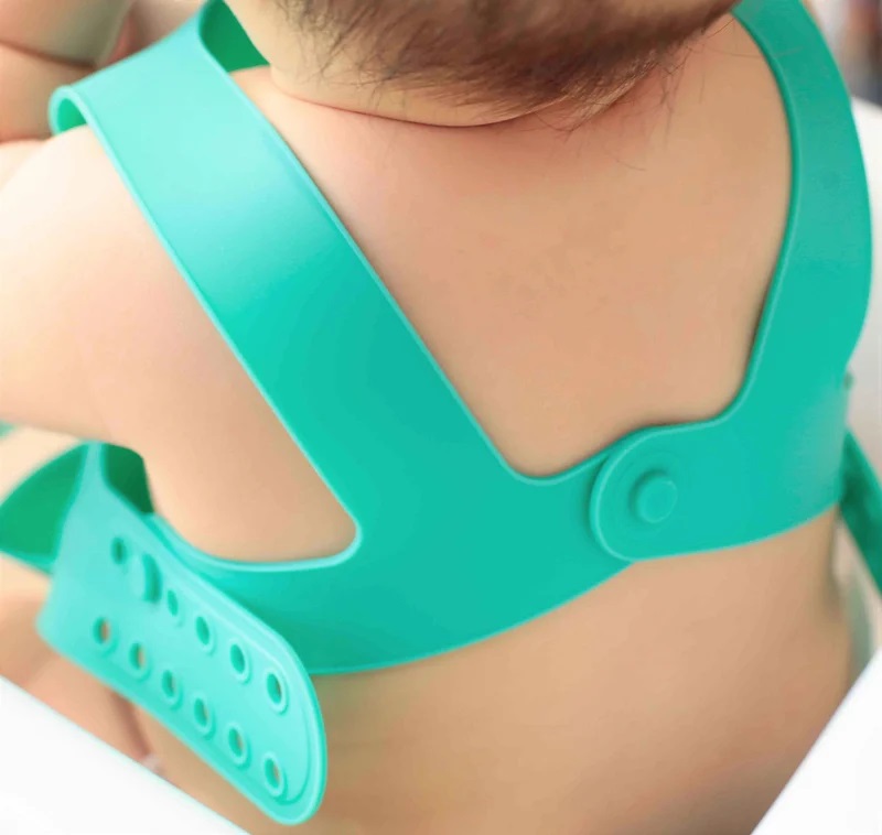 Baveta Flexi Bib Minikoioi 100 premium silicone aqua green - 1 | YEO