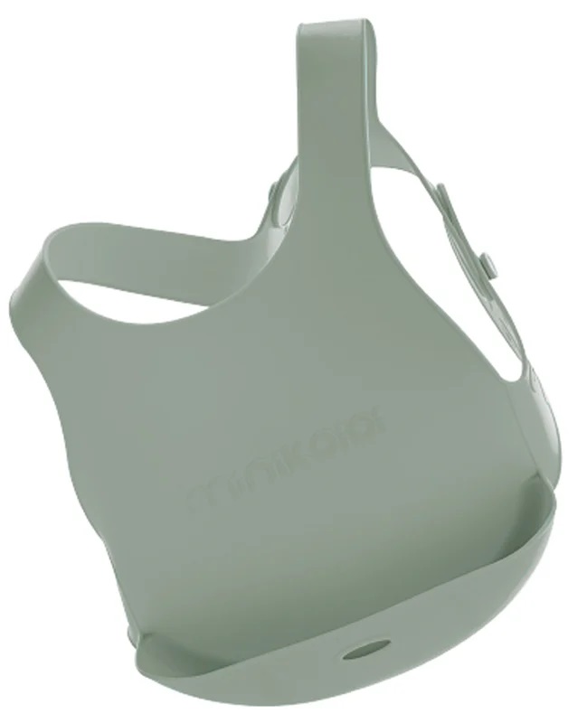 Baveta Flexi Bib Minikoioi 100 premium silicone river green