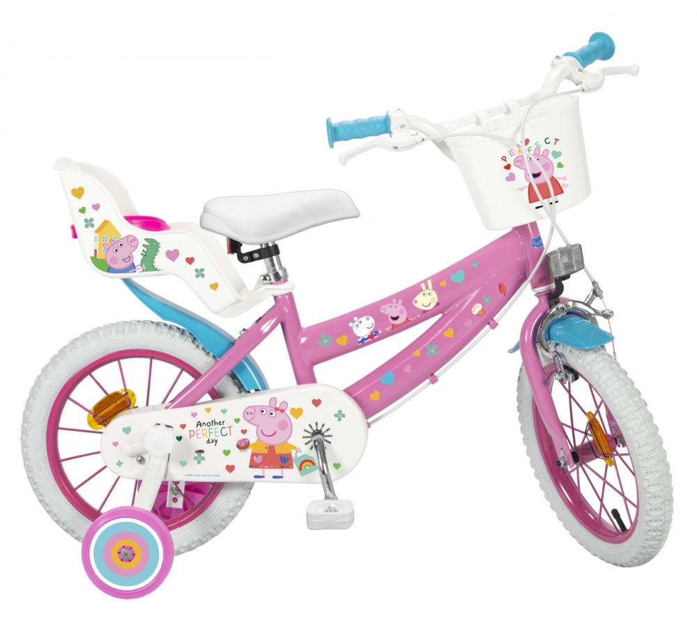 Bicicleta Toimsa 14 inch Peppa Pig