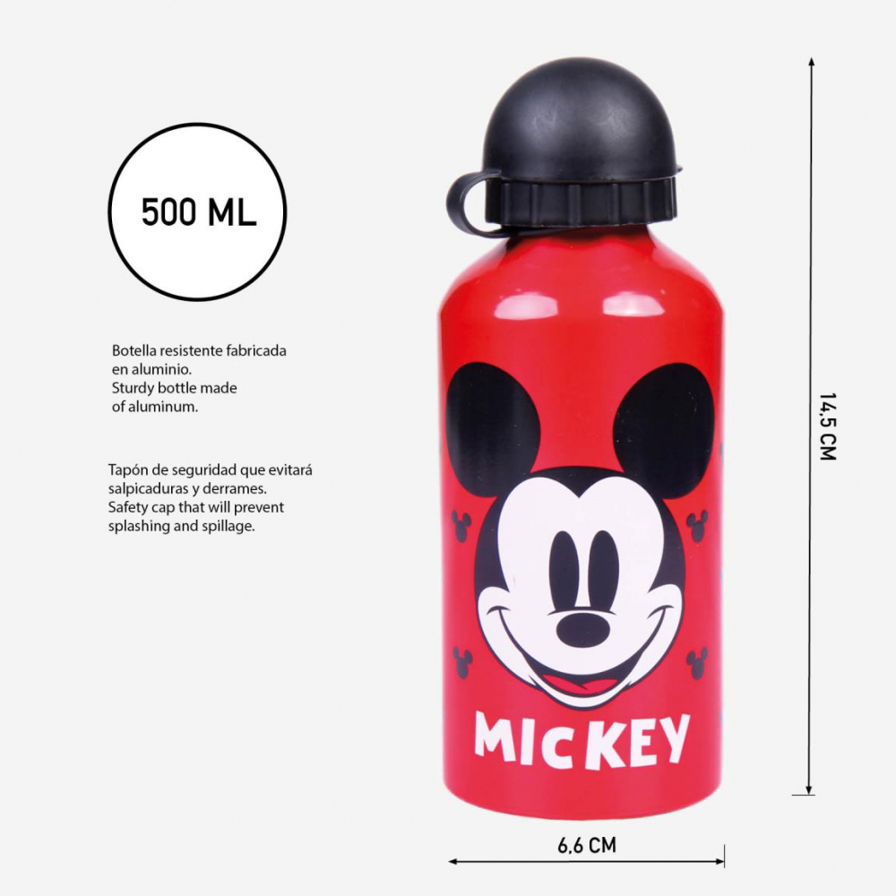 Bidon din aluminiu Mickey Mouse 500 ml - 2 | YEO